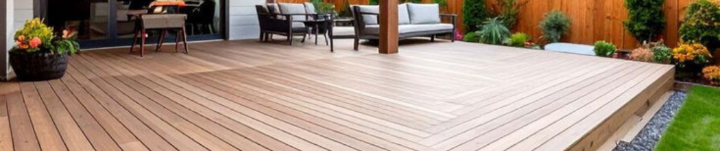 Plancher terrasse / dalle / bois extérieur